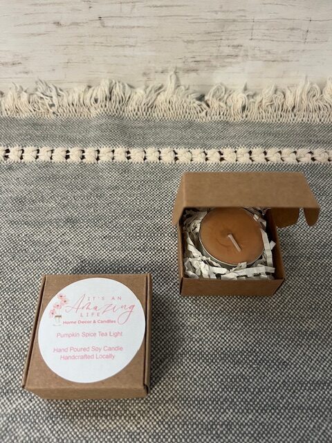 pumpkin spice-soy-tea-light